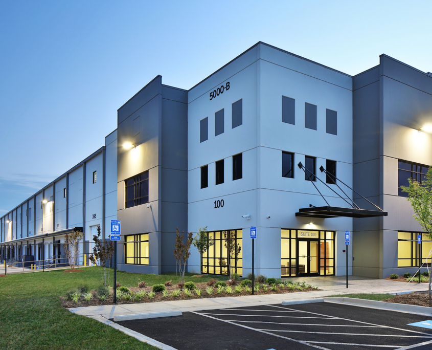 Modern Newly Constructed Warehouse Building